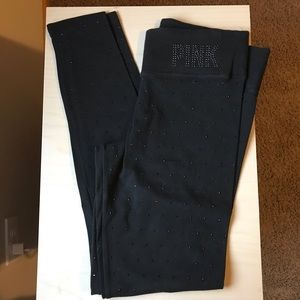 Rhinestone PINK Leggings